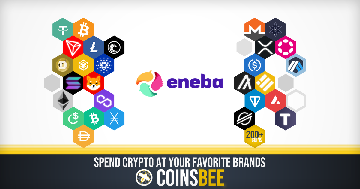 Compra Tarjetas Regalo de Eneba con Cripto - Coinsbee