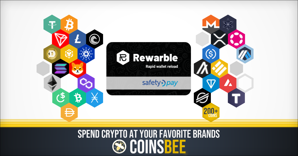 Buy SafetyPay by Rewarble Gift Cards with Crypto - Coinsbee
