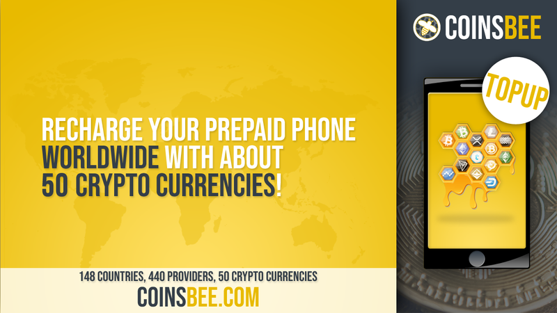 TopUp your mobile phones with crypto