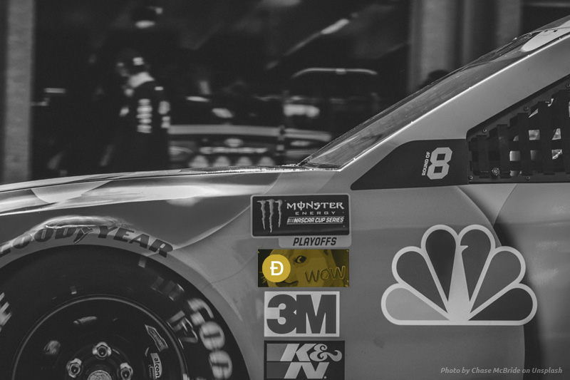 Dogecoin NASCAR