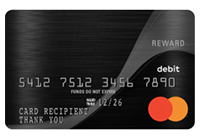 用比特币或加密货币购买My Prepaid Center Mastercard礼品卡。