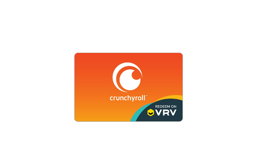 Crunchyroll on VRV Gift Card