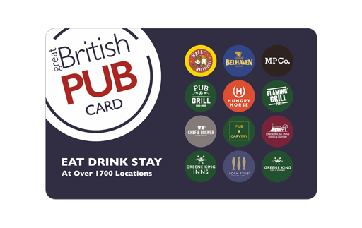 Great British Pub Card Gift Card