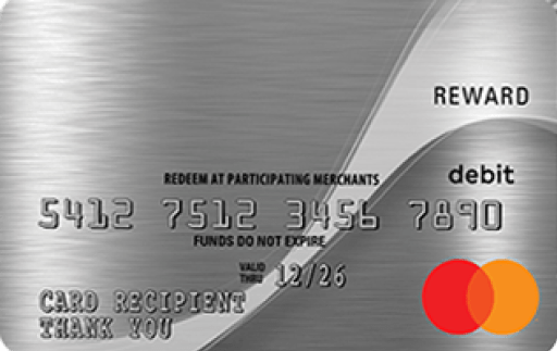 MAX Prepaid Mastercard Gift Card