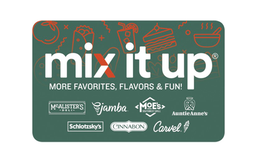 Mix It Up Gift Card